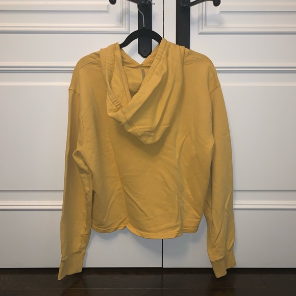 Calvin Klein Yellow Hoodie - Picture 3 of 4